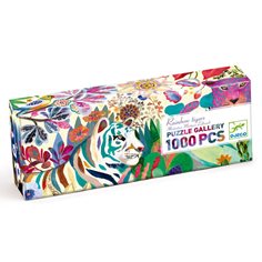 Djeco Pussel 1000 bitar, rainbow tigers