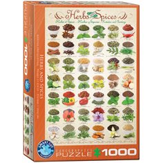 Pussel 1000 bitar, herbs and spices