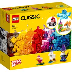 LEGO® Classic - kreativa transparenta klossar