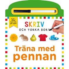Tukan Skriv och torka bort, träna med pennan
