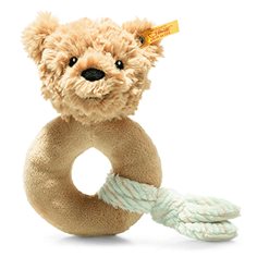 Cuddly friends Jimmy teddy bear grip toy with rattle