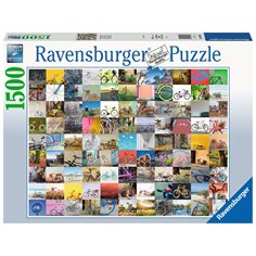 Ravensburger Pussel 1500 bitar, 99 bicycles and more