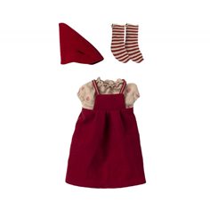 Christmas clothes, medium mouse - girl
