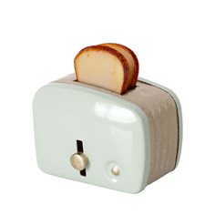 Maileg Toaster & bread, mint