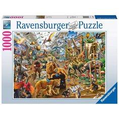 Ravensburger Pussel 1000 bitar, chaos in the gallery