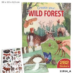 TOPModel/Depesche Create your wild forest, pysselbok