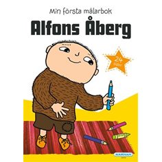 Alfons Åberg Min första målarbok, Alfons Åberg