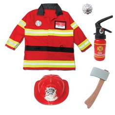 Great Pretenders Utklädning, brandman 5-6 år