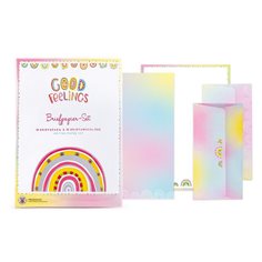 Trendhaus Good feelings brevpapper rainbow