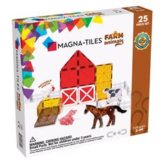 Magna-Tiles farm animals, 25 bitar