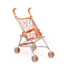 Djeco Pomea doll stroller, forest