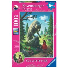 Ravensburger Pussel 100 bitar, red riding hood and the wolf