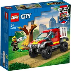 City - räddning med fyrhjulsdriven brandbil