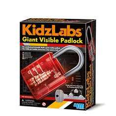 4M KidzLabz giant visible padlock