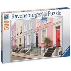 Ravensburger Pussel 500 bitar, colourful London townhouses