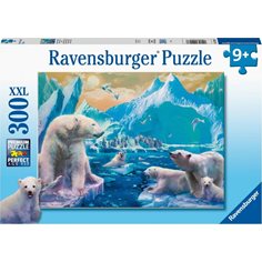 Ravensburger Pussel 300 bitar, polar bear kingdom