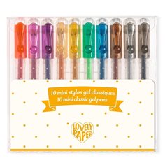 Djeco 10 mini classic gel pens