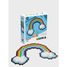 Plus-Plus Puzzle by number, rainbow 500 pcs