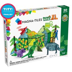 Magna-Tiles dino world XL, 50 pcs