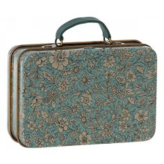 Small suitcase, blossom blue