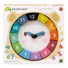Bear colours clock