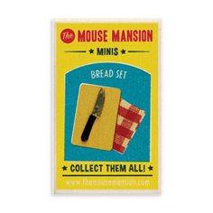 Mouse mansion minis, skärbräda och kniv