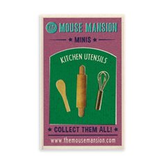 The Mouse Mansion Mouse mansion minis, baktillbehör