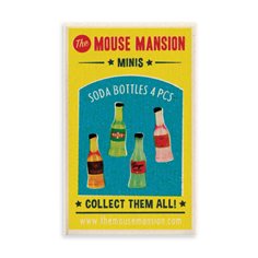 Mouse mansion minis, lemonadflaskor