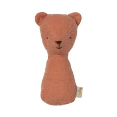 Lullaby friends, teddy rattle dusty coral