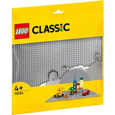 LEGO® Classic - grå basplatta