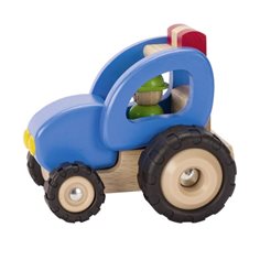 Traktor i trä (från Goki)