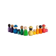 Grapat Tillsammans - en samling 12 olika Nins figurer (från Grapat)