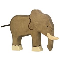 Holztiger Elefant