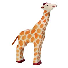 Giraff, huvud upp