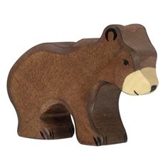Holztiger Liten brunbjörn