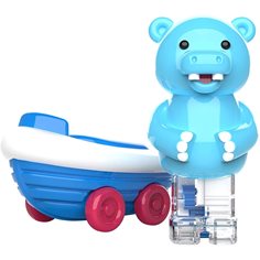 Learning Resources Zoomigos bil - flodhäst med båt (från Educational Insights)