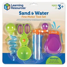 Sand och vatten finmotorik set (4 delar)