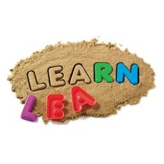 Learning Resources Alfabetet sandformar - versaler (Learning Resources)