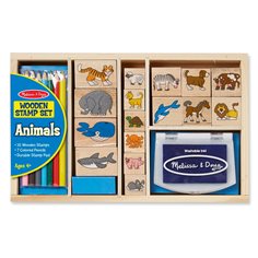 Melissa & Doug Stämplar - Djur (Melissa & Doug)