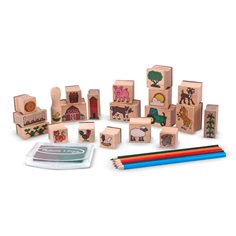 Melissa & Doug Stämpelset - bondgård