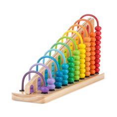 Melissa & Doug Addera-och-subtrahera kulram