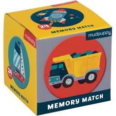 Mudpuppy Mini-memory spel, transport