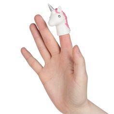 Tobar Fingerdockor - enhörning (3 st)