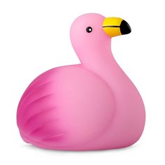 Tobar Badfigur med blinkande ljus - flamingo