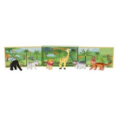 Mini-set med djungeldjur