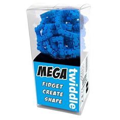 Mega-Twiddle fidget toy, blå