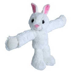 Wild republic Huggers - vit kanin (slap-wrap gosedjur)