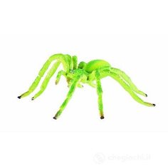 Bullyland Lekfigur, green huntsman spider