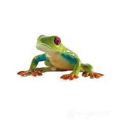 Bullyland Lekfigur, red-eyed tree frog