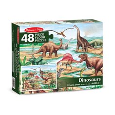 Melissa & Doug Golvpussel 48 bitar, dinosaurier